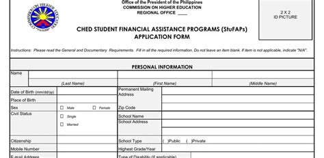 CHED Online Application .